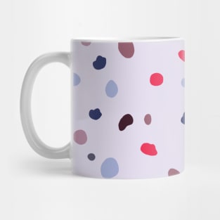 Colorful handmade polka dot pattern Mug